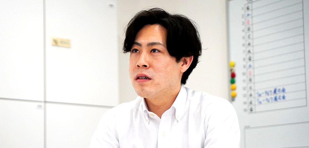 先輩社員の声：営業部　T.K.