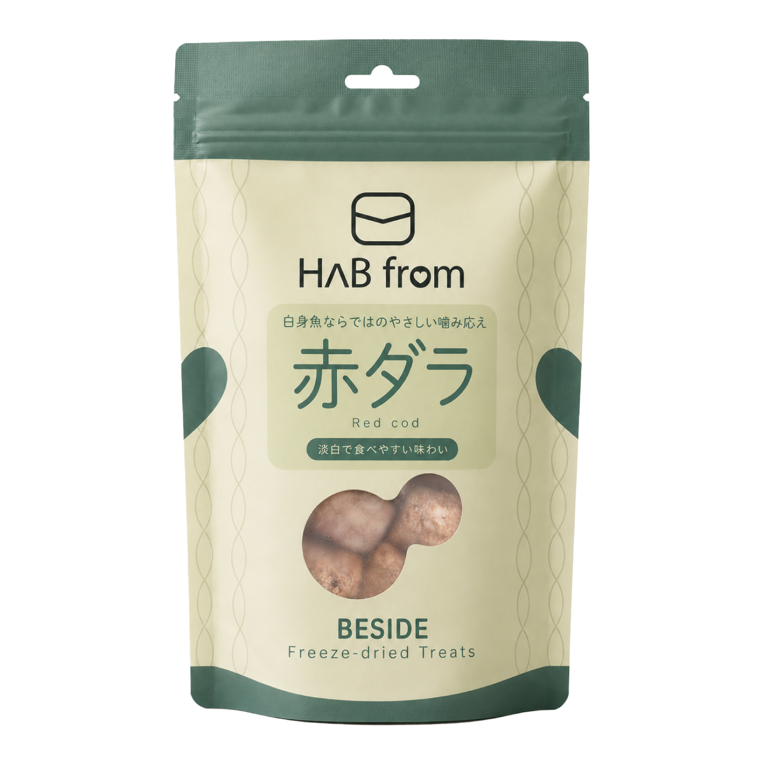 ハブ フロム ビサイド フリー ズドライトリーツ 赤ダラ 15g