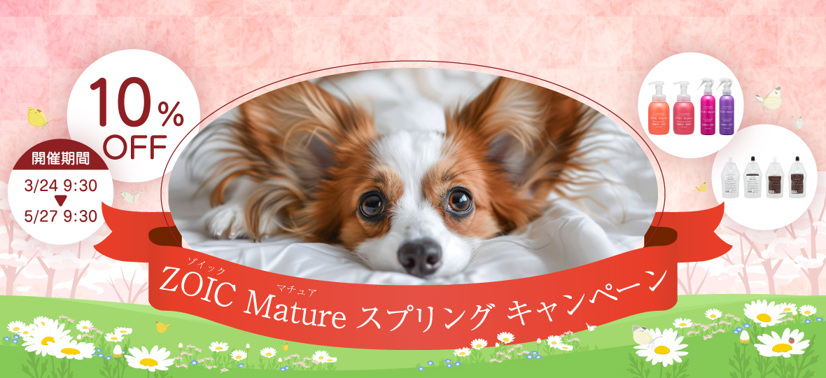 ZOIC Matureスプリングキャンペーン
