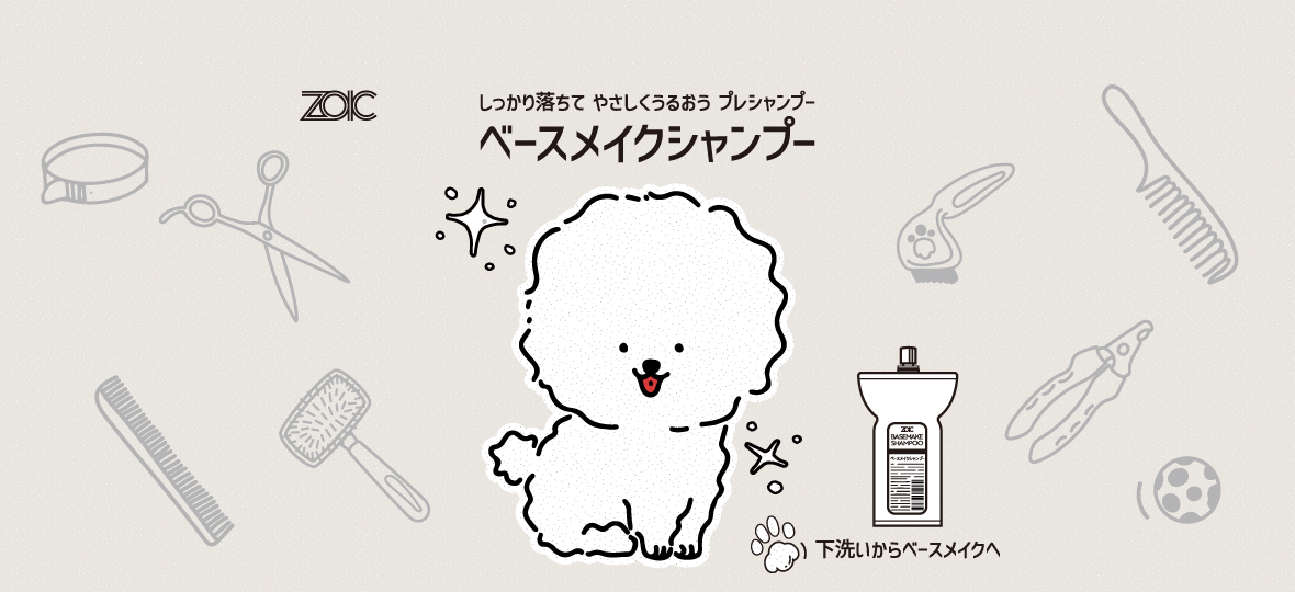 ZOIC ベースメイクシャンプー